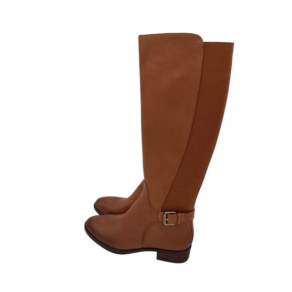 Sam Edelman Paxten boots in Whiskey Lea leather size 6 M NEW - Picture 5 of 6
